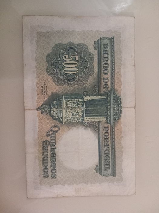 Nota 500$00 1942