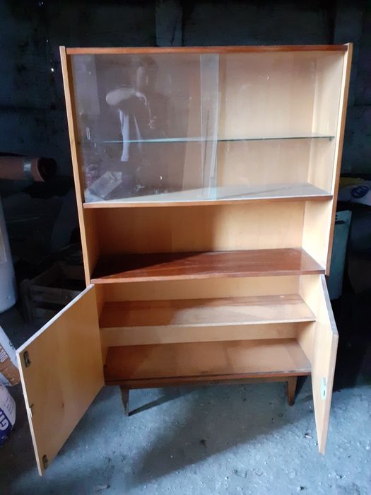Szafa biblioteczna PRL