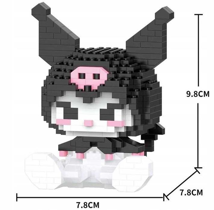 KUROMI 　『BRIEFING』　751424C3 SANRIO, Kuromi Kuromi nowy folder życie 27,5 x 22 x 23 cm