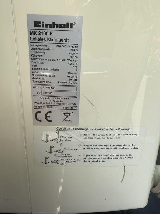 Klimatyzator przenosny do domu