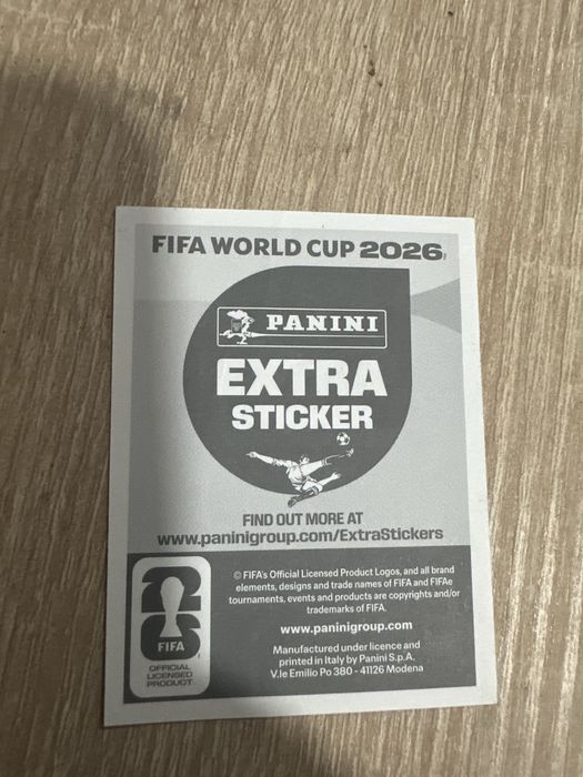 Ronaldo Extra Prata Panini 2026