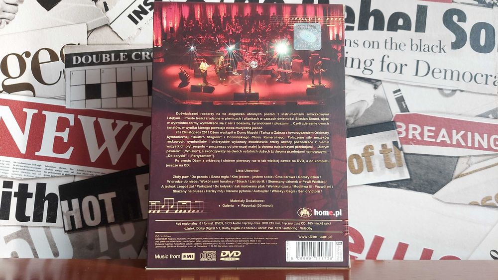 Dżem - Symfonicznie Live Koncert 2x DVD + 3x CD