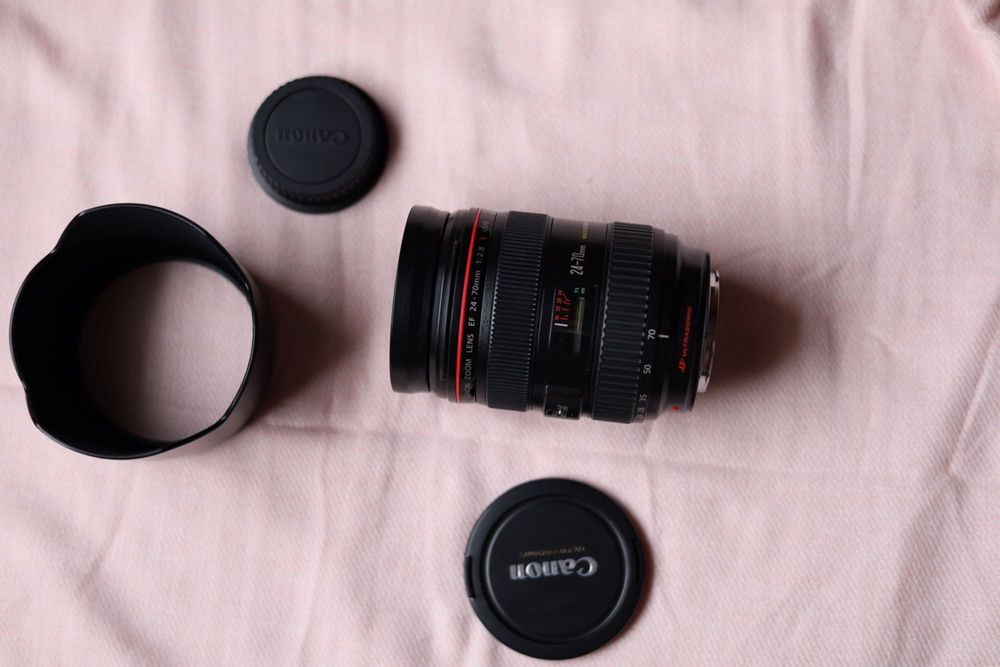 Canon EF 24-70mm F/2.8 L USM + Adaptador EF-EOS R Original