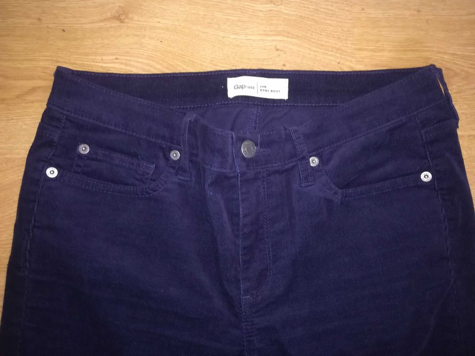 Calças bombazina azul GAP - novas