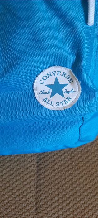 Голубий рюкзак converse