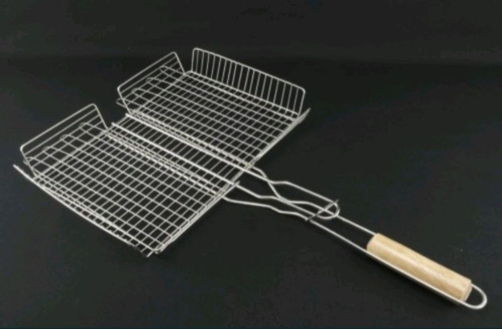 Барбекю из нержавеющей стали. Решётка гриль