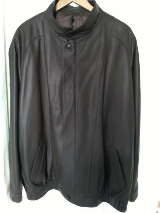 Мужская кожаная куртка