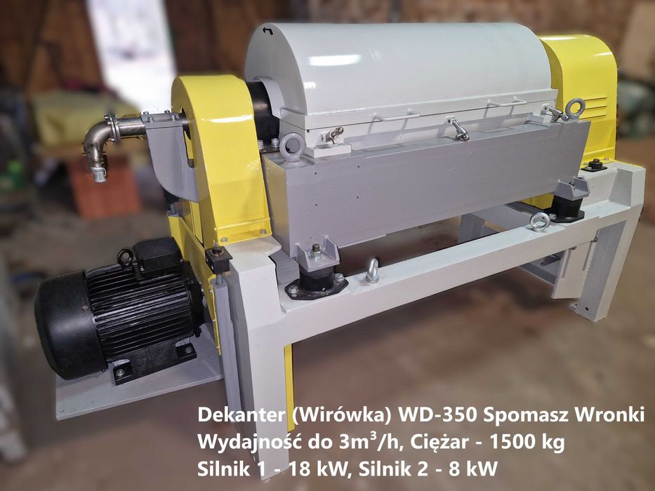 Dekanter - Wirówka Spmasz Wronki