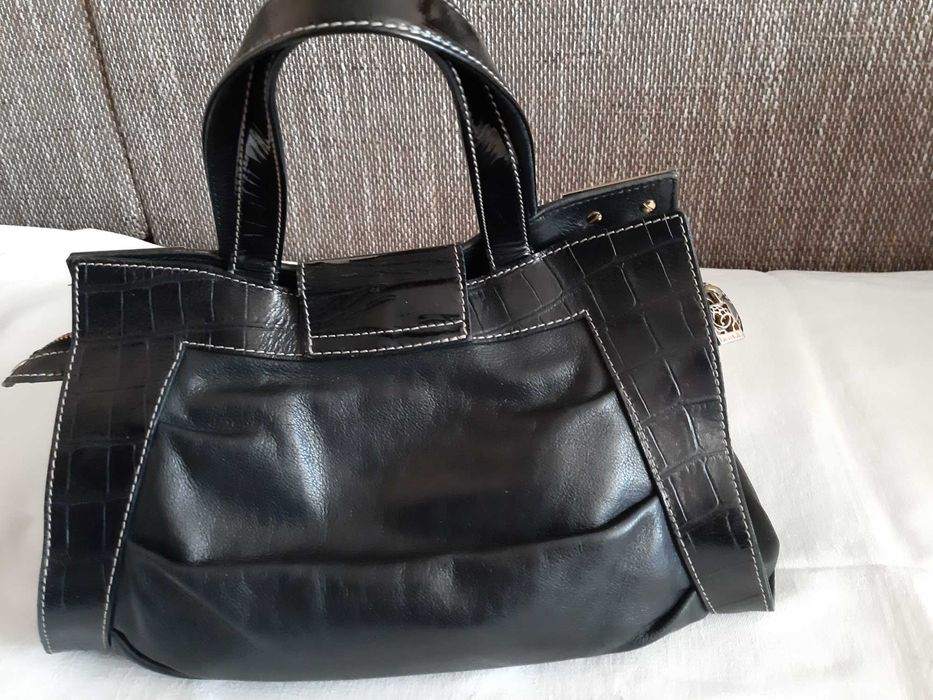 Сумка braccialini кожаная кожа оригинал