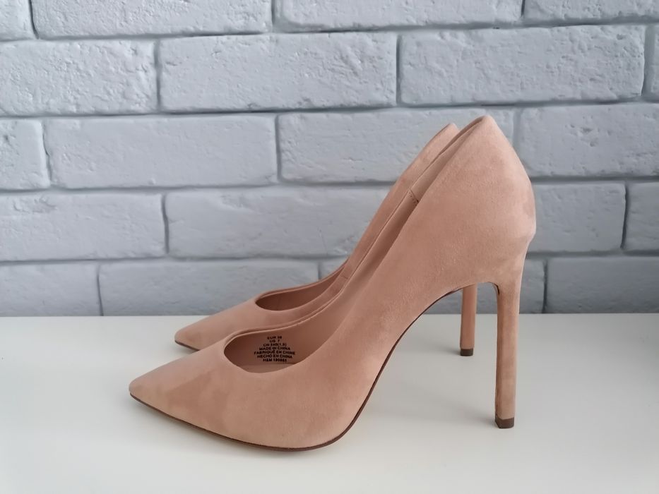 Szpilki H&M Premium Quality rozm. 38