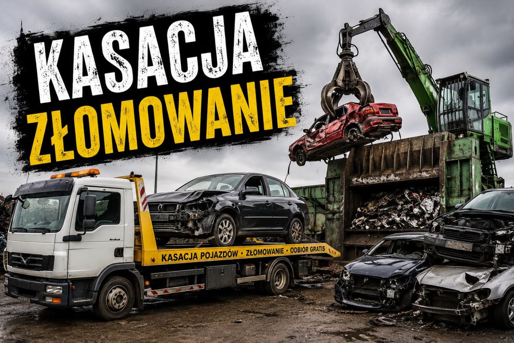 KASACJA I ZŁOMOWANIE POJAZDÓW – PŁACIMY NAJWIĘCEJ
