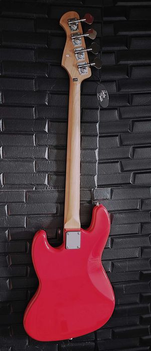Бас гітара Harley Benton JB-62CC DR червона