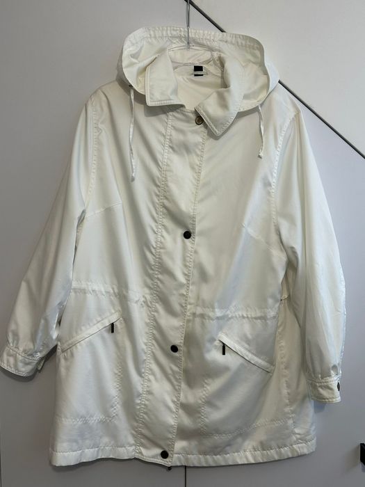 Biała kurtka damska 4XL