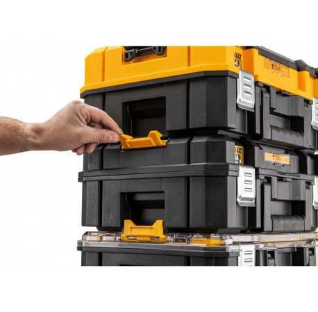 Ящик з органайзером TSTAK  DeWALT з під інструмента (пустий)