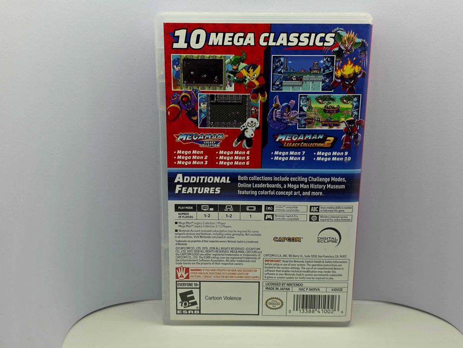 Mega Man Legacy Collection 1+2 - Nintendo Switch