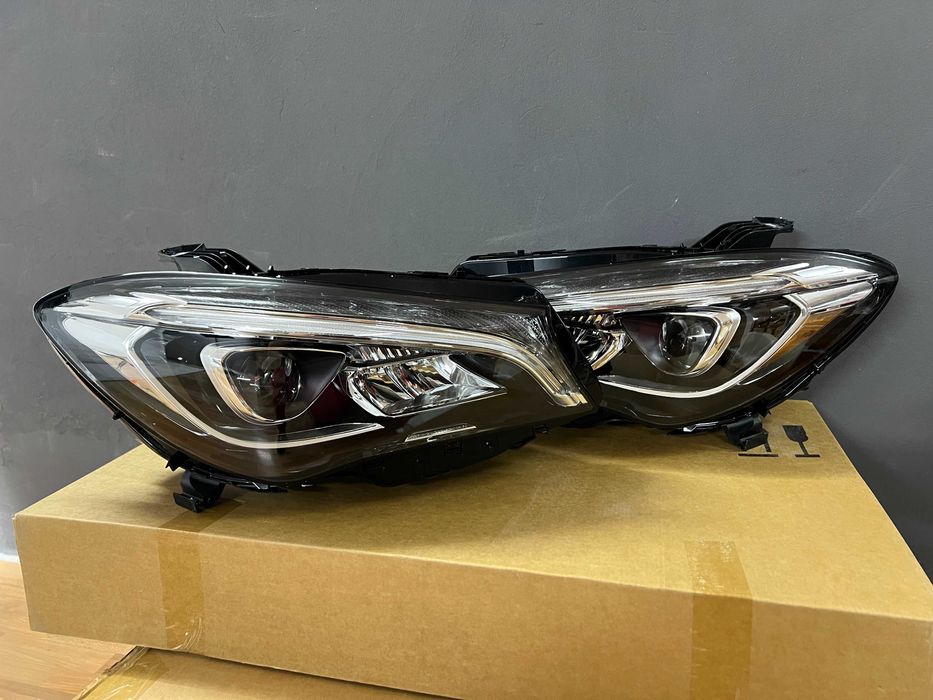Фары на Mercedes cla w117 led фара мерседес c117 Лед фари