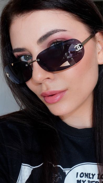 Окуляри CHANEL crystal cc oval повне пакування . Модель 2026 року у вінтажному стилі
