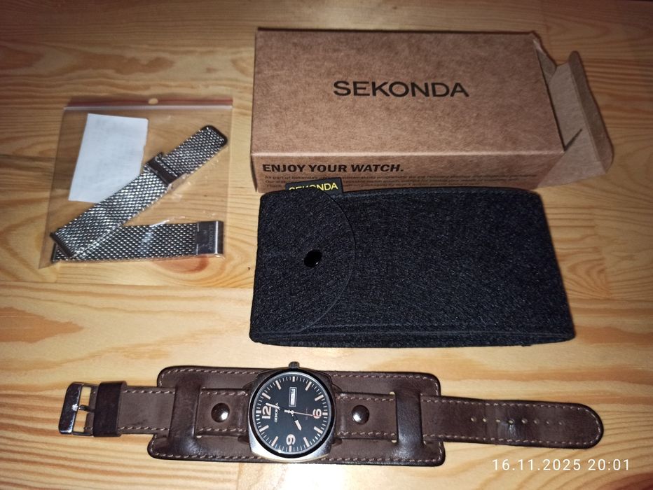Sekonda męski zegarek lotniczy 30101