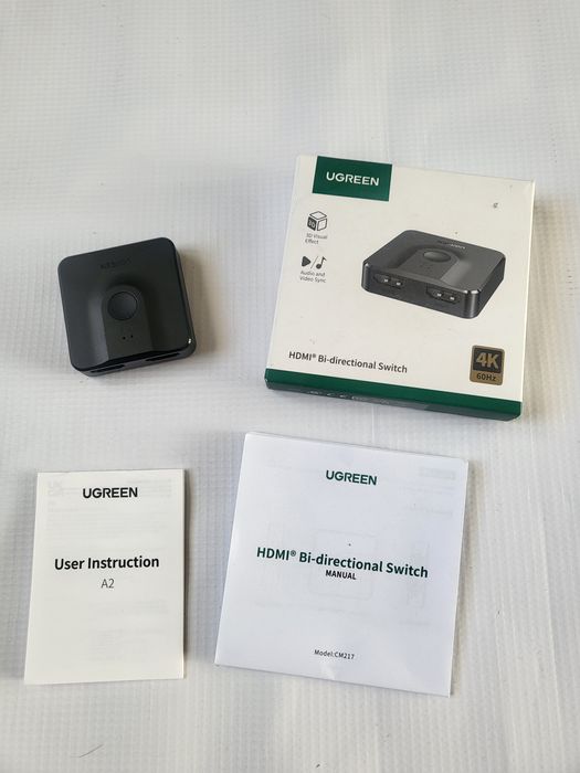 UGREEN Przełącznik Switch 2 w 1 HDMI