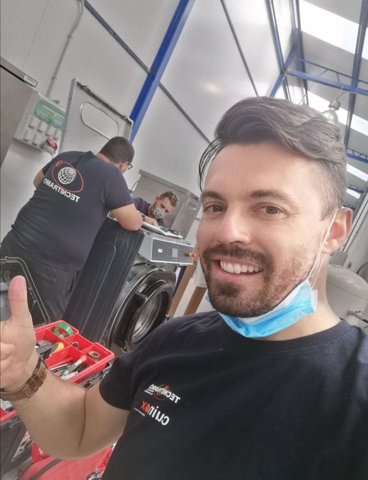 Self-service lavandaria projecto com financiamento