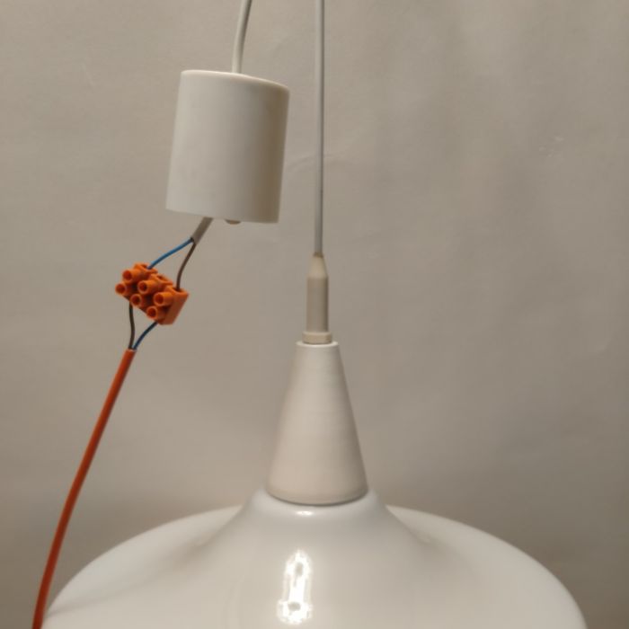 UFOLampa wisząca Polam Piła typ12.Z.028 Space Age Prl