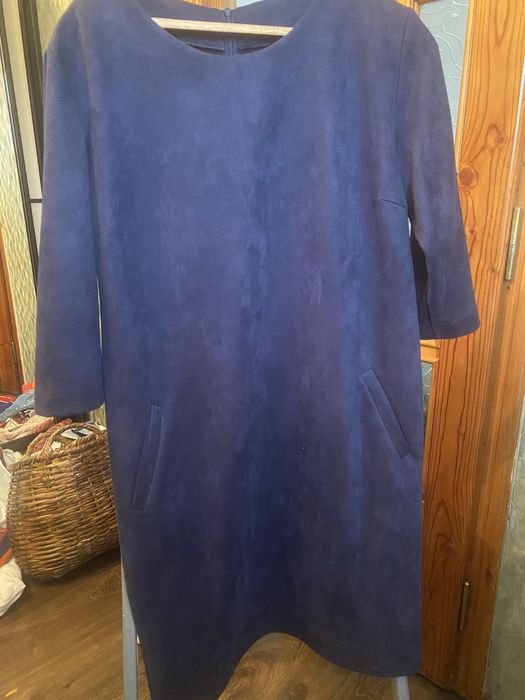 Сукенка мікрозамш бокові кишені