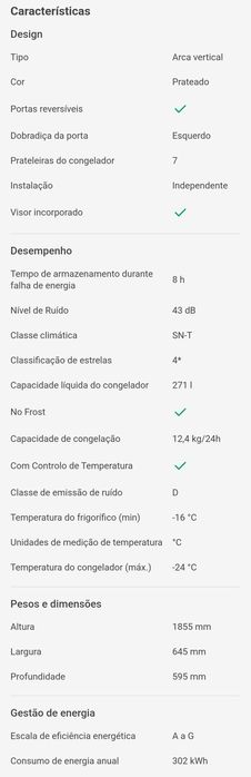 Arca vertical Princesse  HS-338FWEN II