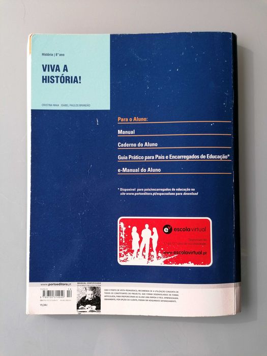 Manual VIVA A  HISTÓRIA - História 8 ºAno