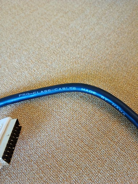 Кабель SCART-SCART Gold Connections