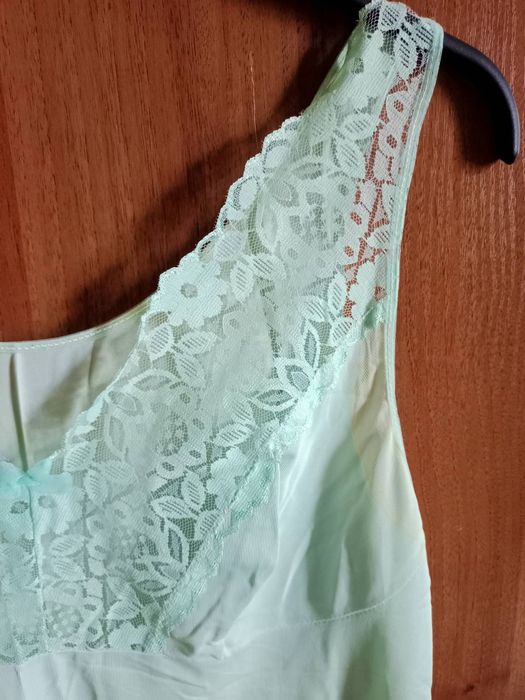 Комбинация салатовая винтаж ГДР Eminett