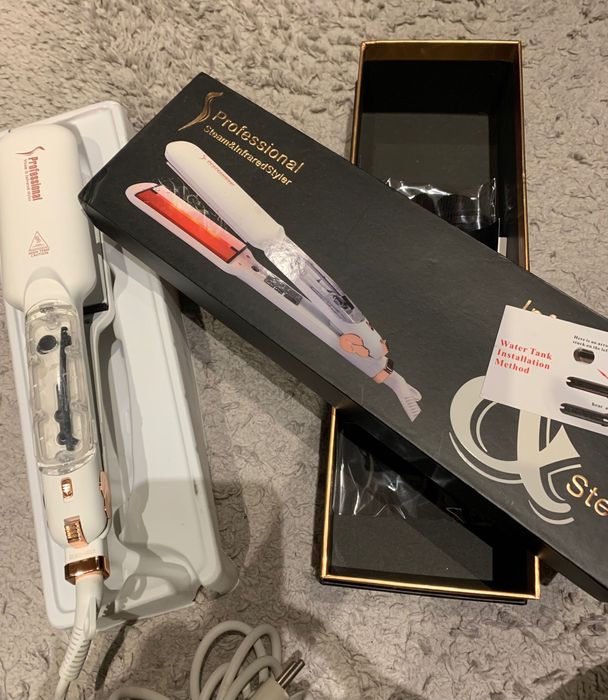 Prancha nova a vapor