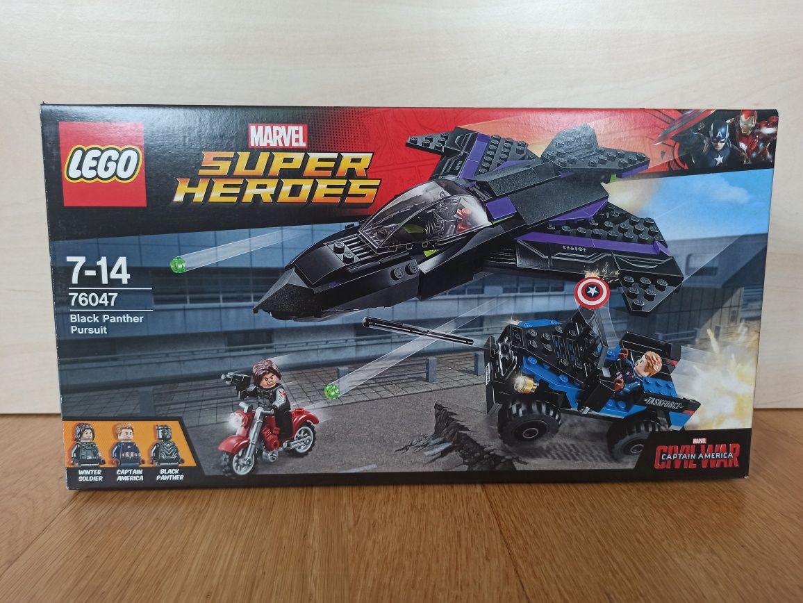 Lego 76047 marvel super sales heroes black panther pursuit