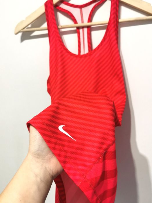 Nike bokserka sportowa damska logowana S