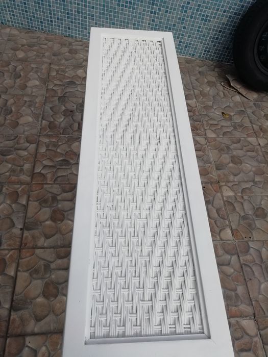 Mesa De Apoio Entrada Branca C Vidro