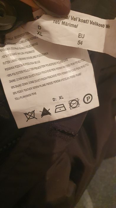 męska kurtka Montego L / XL Eu (54) puchowa bomberka