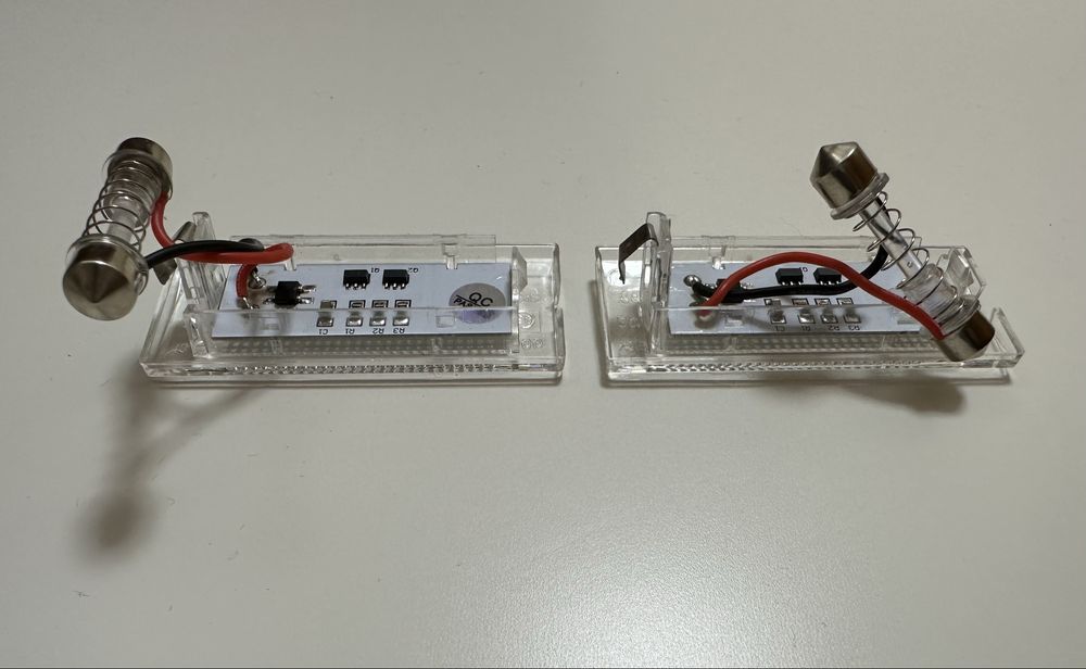 Leds Matrícula BMW X5 E53 / X3 E83