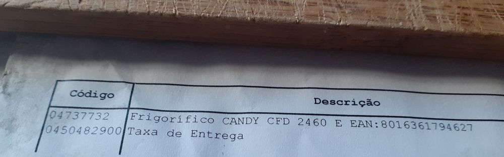 Gaveta e prateleiras para frigoríficor( candy )