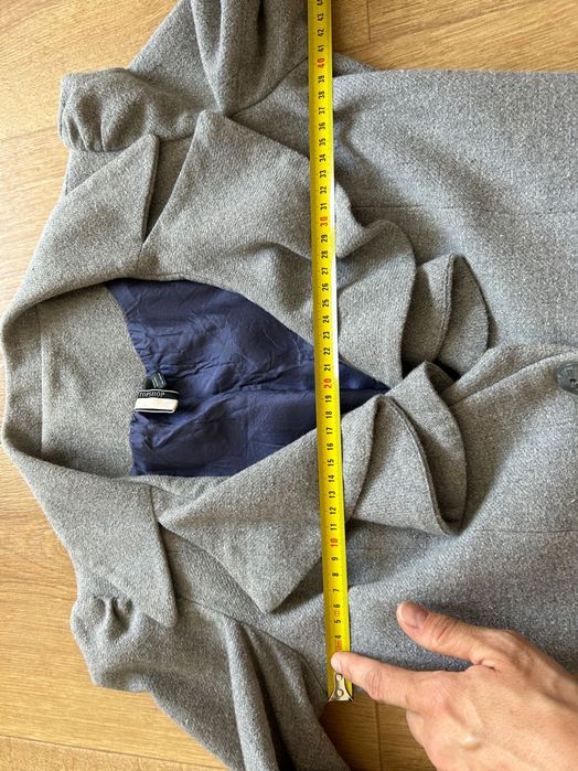 Wełniana, zdobna marynarka