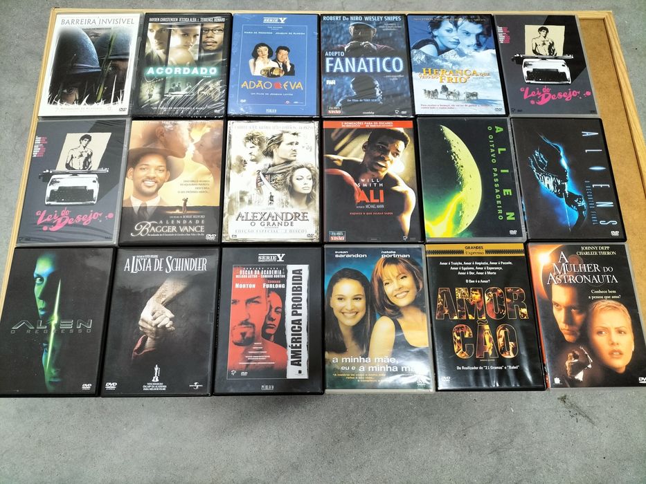 Lote DVDs filmes