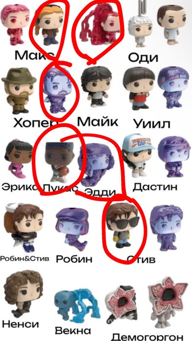 обмін фігурок осд