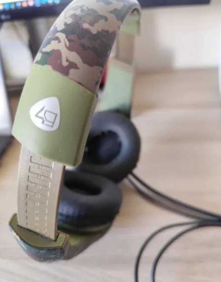 PS4 FAT (1ª geração) + 2 Comandos + Headset Sony B7 Camuflado