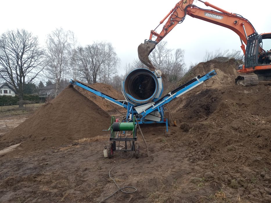 Ziemia przesiewana, idealna pod trawnik