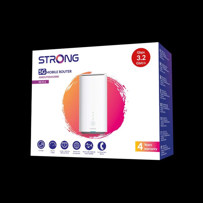 Router 5G STRONG AX3000 Wi-Fi 6 Livre Todas as Redes