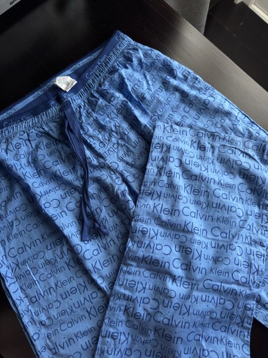 Прямі домашні штани Calvin Klein