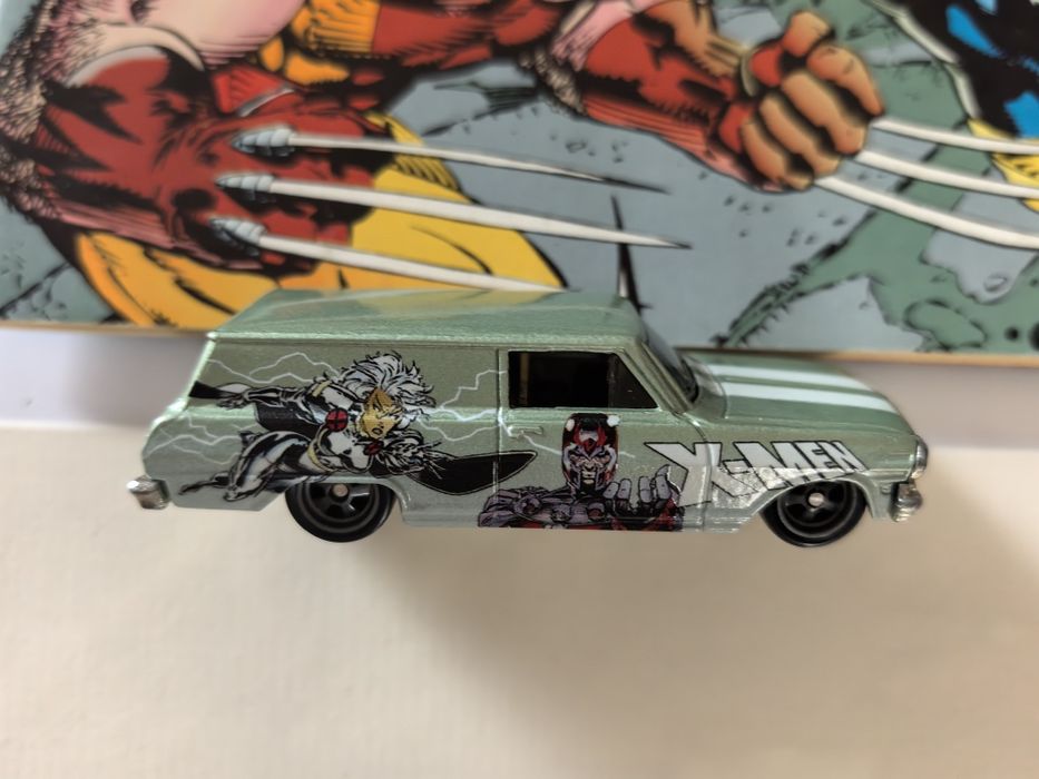 X-Men komiks & Hot wheels.