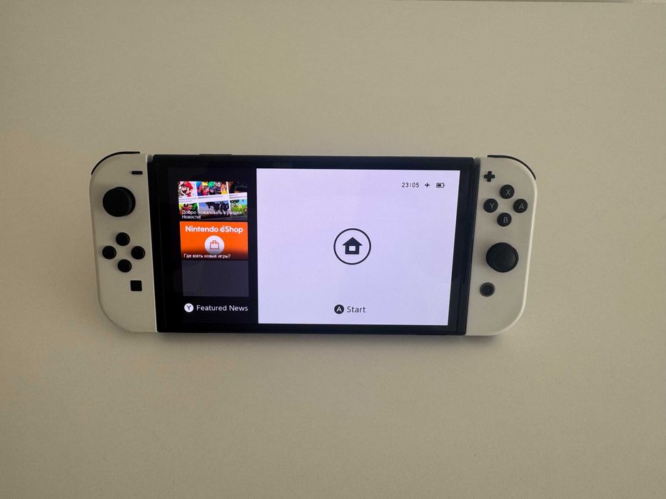 Nintendo Switch OLED branca completa + bolsa rígida