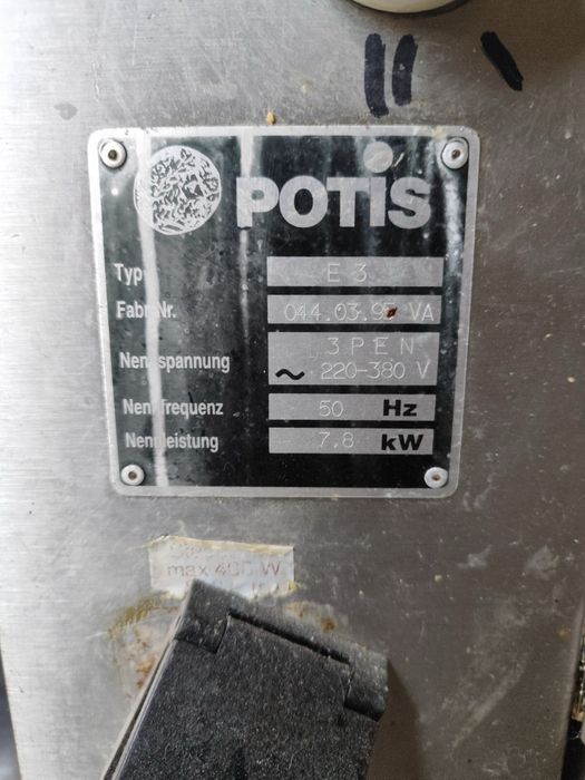 Гриль для шаурмы (вертель) POTIS E3 220В, 7,8кВт.