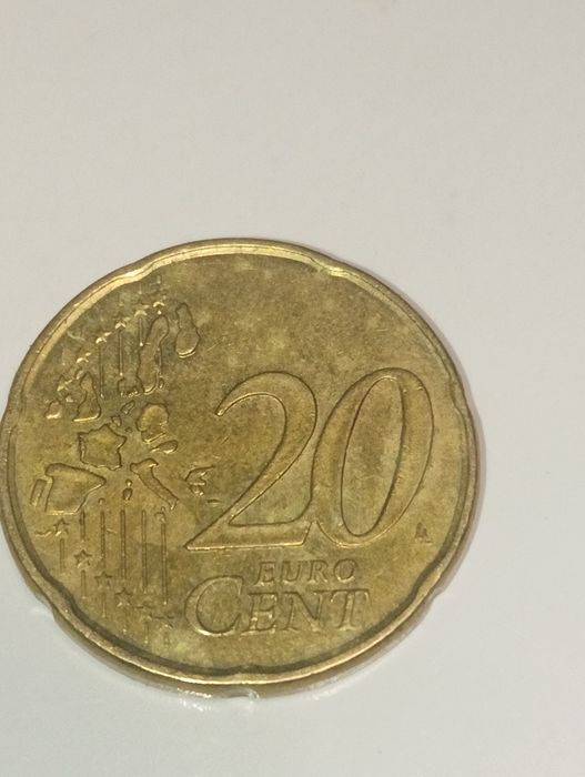 Moneta kolekcjonerska 20 eurocent z 1999 r Francja