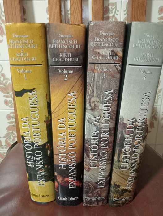 4 livros da História da expansao Portuguesa