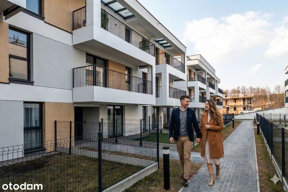 2M Z Garderobą W Standardzie Premium * Ogród 70M2 *Bez Pcc!